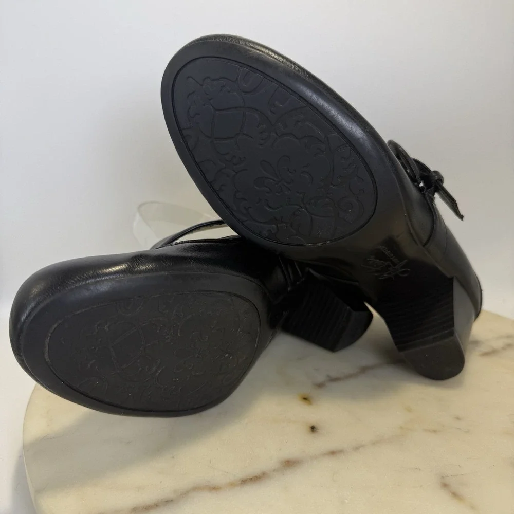LifeStride Rozz Mary Jane Black Heels Women's Size 10 M Casual Dressy